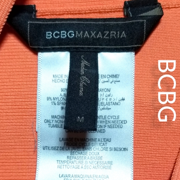 BCBG MaxAzria SIMONE TEXTURED POWER SKIRT - Picture 3 of 5